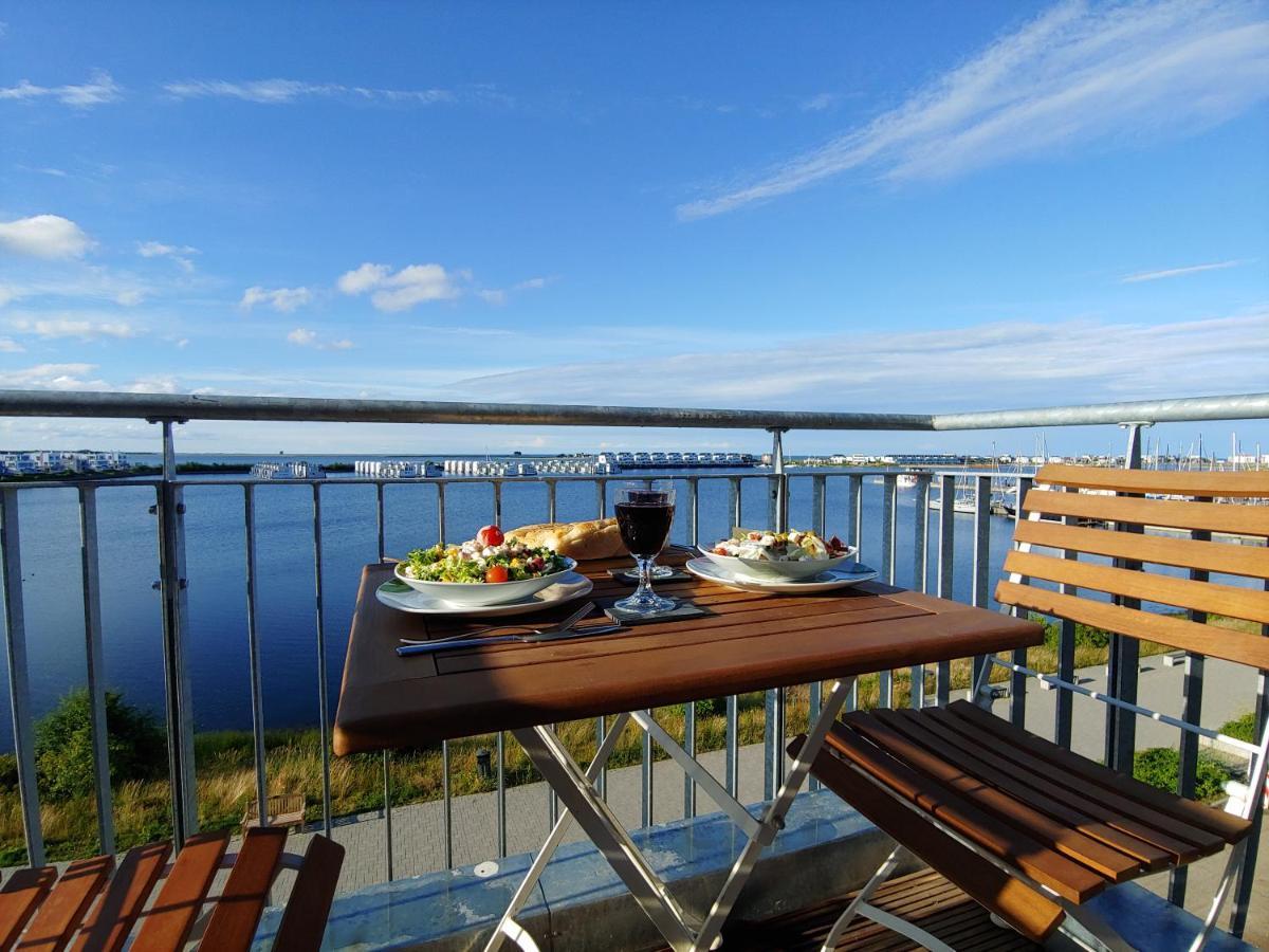 Ferienwohnung Lungomare Oro, Penthouse Am Yachthafen Kappeln Exterior foto