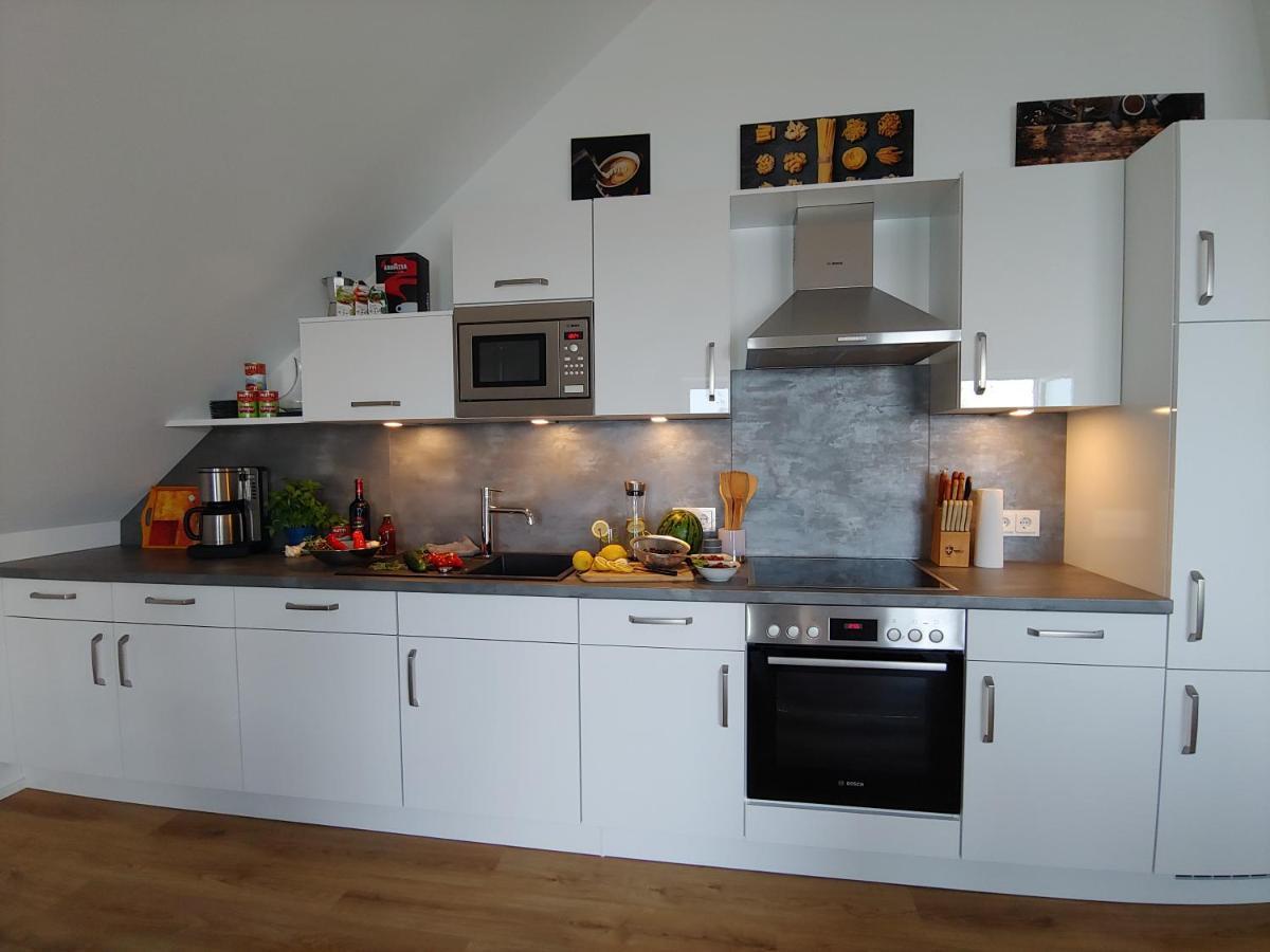 Ferienwohnung Lungomare Oro, Penthouse Am Yachthafen Kappeln Exterior foto