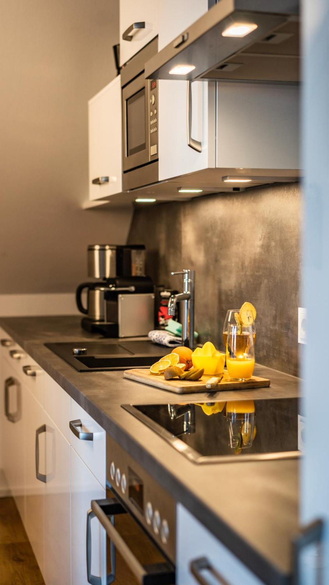 Ferienwohnung Lungomare Oro, Penthouse Am Yachthafen Kappeln Exterior foto