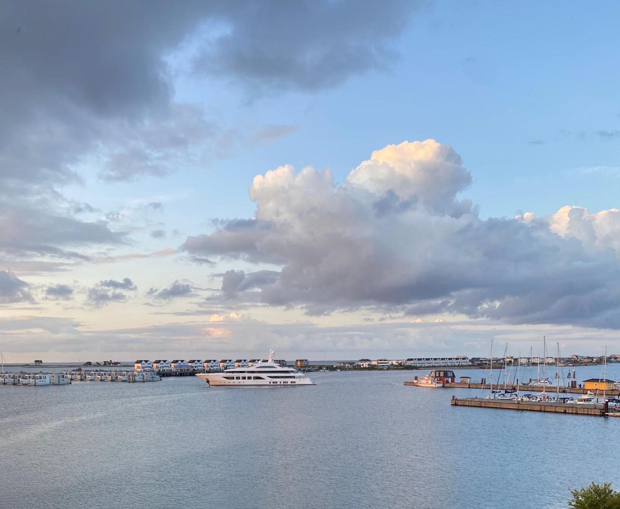 Ferienwohnung Lungomare Oro, Penthouse Am Yachthafen Kappeln Exterior foto