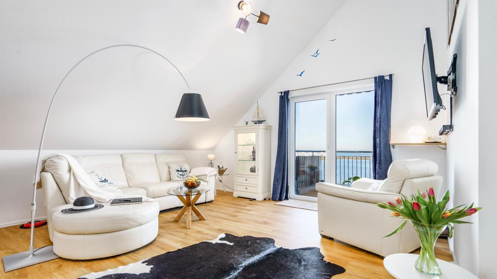 Ferienwohnung Lungomare Oro, Penthouse Am Yachthafen Kappeln Exterior foto